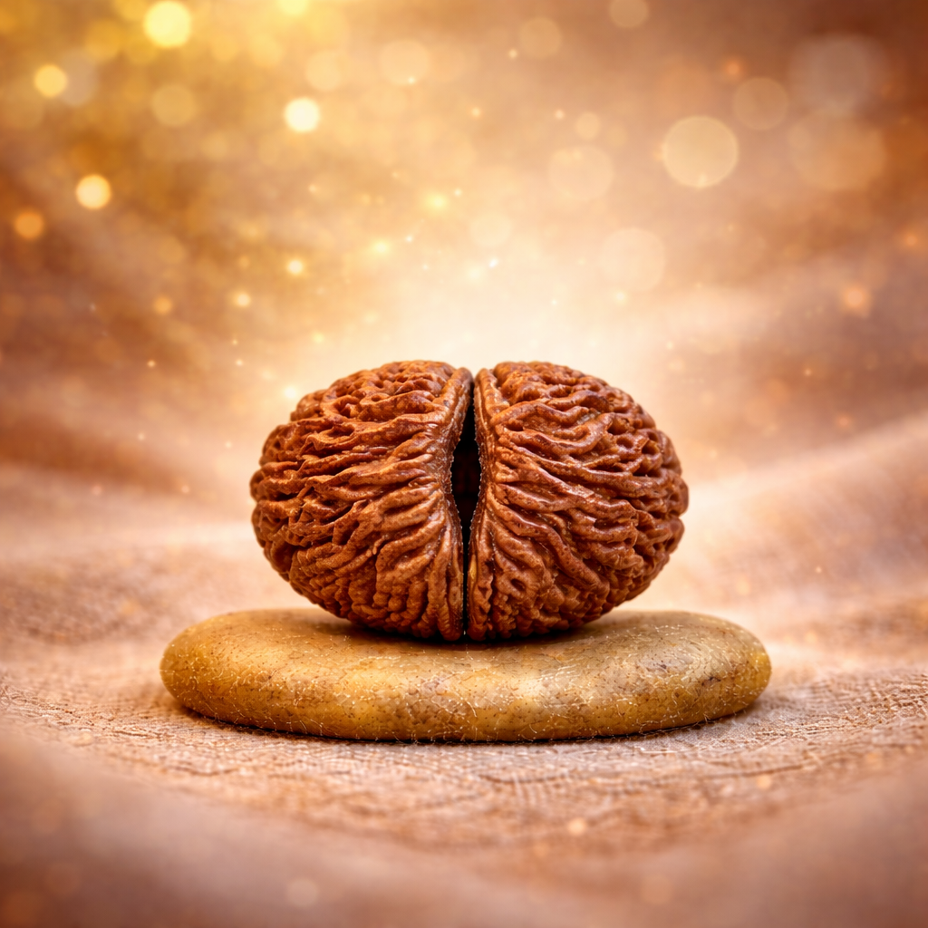 2 Mukhi Rudraksha (Nepali)